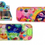 Jeu d’eau de poche à motif spatial