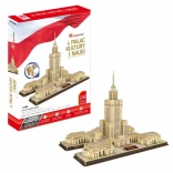 3D Puzzle CUBICFUN Palace of Culture and Science, 144 pieces