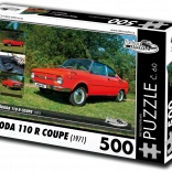 Puzzle RETRO-CARS Škoda 110 R Coupé 500 pieces
