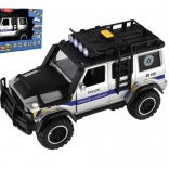 Police Off-Road Vehicle Rescuers 112 with Light and Sound, Flywheel