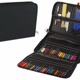 Little Artist Set – colored pencils, pencils and charcoal in a case, 95 pcs