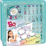 So Beads armbanden met bedels in blik – creatieve sieradenset