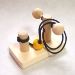 Hidden Ball Puzzle – wooden logic brain teaser