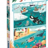 Clementoni Puzzle Sea Life 2x60 Pieces