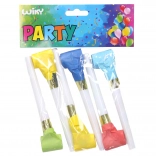 Party blowouts with confetti