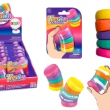 Sensoryczna antystresowa zabawka – tęczowe obrotowe kółeczka