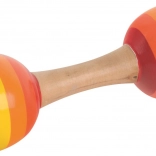 Dubbele houten maracas GOKI – 2 stuks