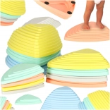 Pastelové kamene pre balančné a zmyslové trénovanie pre deti