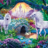 Eurographics Puzzle Unicorns in a Fairytale Realm XL 500 Pieces