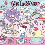 Explore the World Hello Kitty Puzzle 300 pieces