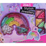 Doos met kralen voor meisjes