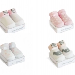 Coffret cadeau Doudou – chaussettes pour petite fille 0–6 mois