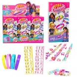 DIY bracelet set with animal charms – 4 adjustable bracelets