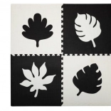 MoMi FELI foam puzzle play mat black