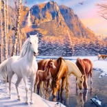 Puzzle Winter Thaw 180 Pieces