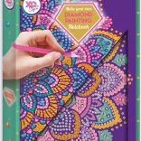 A5 Block Purple Mandala Diamond Painting