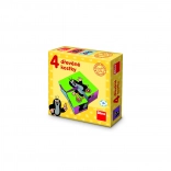 Wooden Picture Blocks LITTLE MOLE – 4 blocks