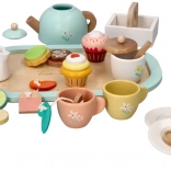 Pastelowy zestaw do herbaty Lelin