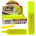 Neon gele markeerstift intens geel