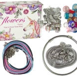 Set voor het maken van sieraden met kralen en armbanden