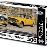 Retro-cars Puzzle Zastava 101/1100 (1974) – 500 pieces