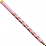 Crayon ergonomique pour gauchers STABILO EASYgraph rose clair