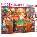 Puzzle TREFL Hidden Shapes Game Night 1086 pieces