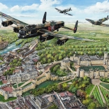 Puzzle Flyover of Windsor 1000 pieces GIBSONS