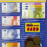 Paper Banknotes and Plastic Euro Coins for Children