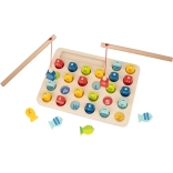 Wooden Fishing Game Learning Letters Tooky Toy