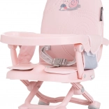 Portable booster high chair Chipolino Lollipop flamingo