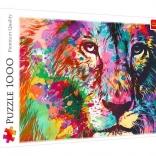 Puzzle 1000 Pieces Colorful Lion