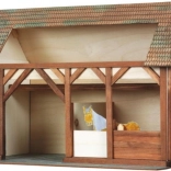 Wooden Model Kit Walachia Stable