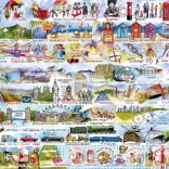 Puzzle Symbols of Great Britain 1000 Pieces
