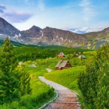 Puzzle 500 pieces – Trail in the Tatras, Poland