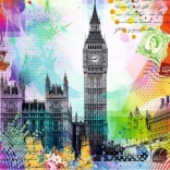 London Postcard Puzzle 500 Pieces Ravensburger