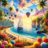 Puzzle Azure Dreams 260 Pieces