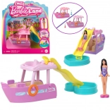 Mini Boat with Slide and Pool MINI BARBIE LAND by Mattel