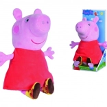 Pluchen varkentje Peppa met geluid 22 cm