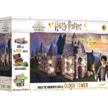 TREFL Brick Trick HARRY POTTER – Clock Tower XL Construction Set (410 pieces)