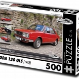 Puzzle RETRO-AUTA Škoda 120 GLS 1978 – 500 pieces