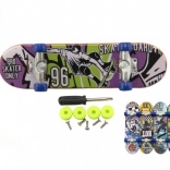 Prstni skateboard s dodacima