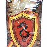 Habszivacs kard és pajzs sárkánymintával