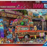 Puzzle 2D 1000 pièces Vacances en famille