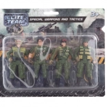 Set of Plastic Soldiers 10 cm
