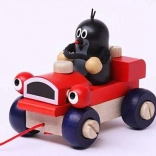 Detoa Little Mole and Winking Wooden Car