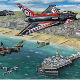 Airshow over Eastbourne 1000-piece Puzzle GIBSONS