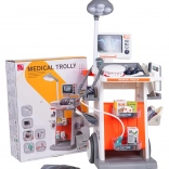 mega medical and dental cart for kids with accessories and light and sound effects