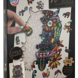 Outline Puzzle Owl