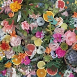 Puzzle Paper Flowers 1000 Pieces GIBSONS